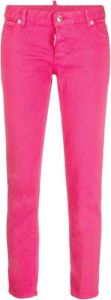 Dsquared2 Cropped Jeans Roze Dames