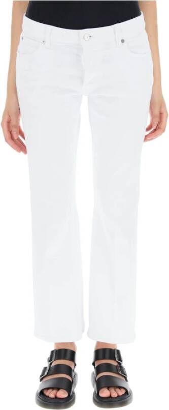 Dsquared2 Cropped spijkerbroek White Dames