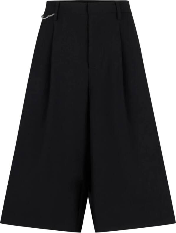 Dsquared2 Cropped Trousers Zwart Dames