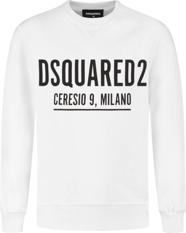 DSQUARED2 KIDS Sweater met logoprint Wit - Foto 2