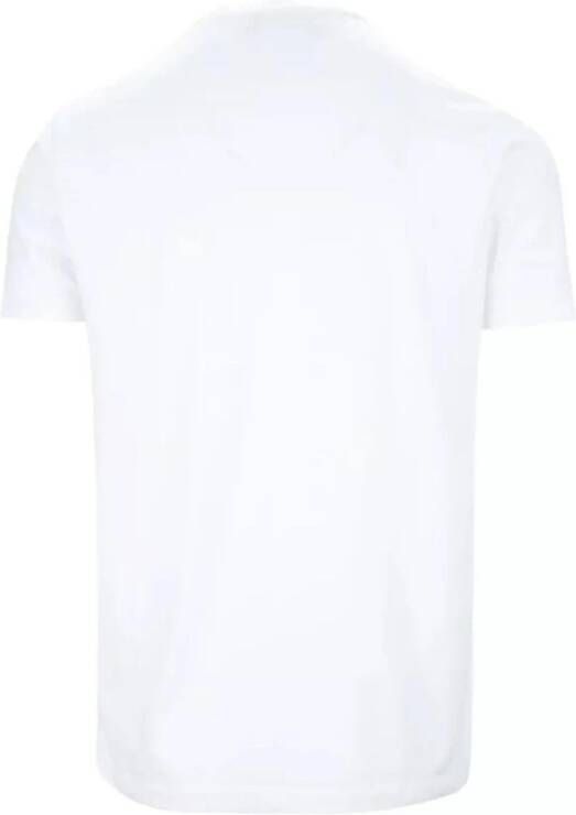 Dsquared2 Witte T-shirt met Stijl Model Naam White Heren