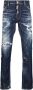 Dsquared2 Distressed Dark Blue CoolGuy Ripped Jeans Blauw Heren - Thumbnail 1