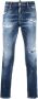 Dsquared2 Trendy Distressed Skinny Jeans voor Heren Blauw Heren - Thumbnail 2