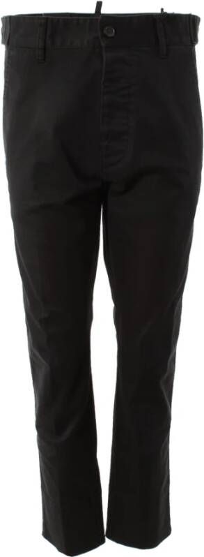 Dsquared2 Donkerblauwe Chino`s voor Heren Hockney Fit Blauw Heren