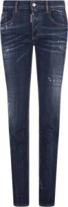 Dsquared2 Donkere Easy Wash 24 7 Jeans Blauw Dames