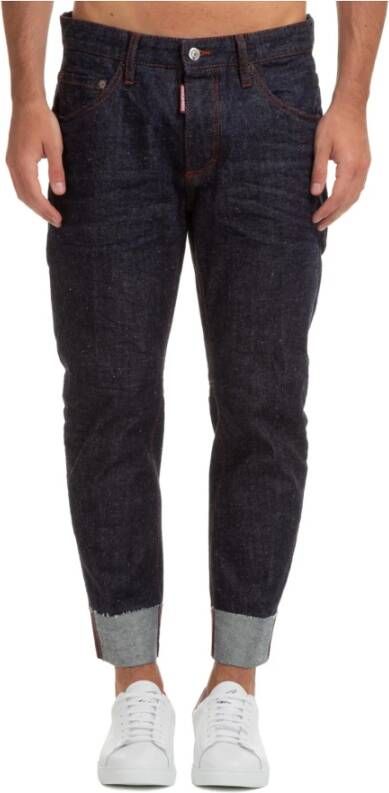 Dsquared2 Donkere Wassing Sailor Jeans Blauw Heren
