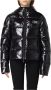 Dsquared2 Zwarte Logo Patch Donsjas Black Dames - Thumbnail 3