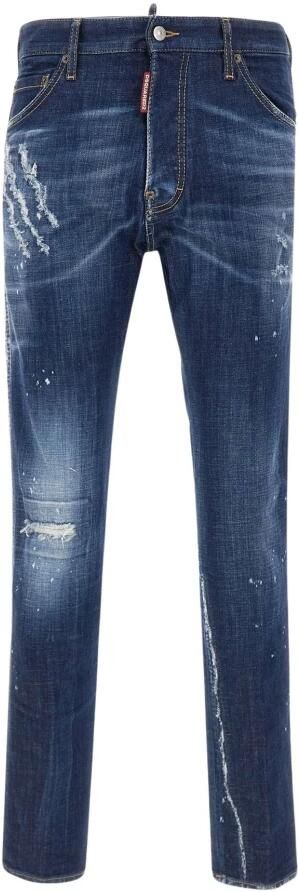 Dsquared2 Blauwe Jeans Herfst Winter Collectie Blue Heren - Foto 8