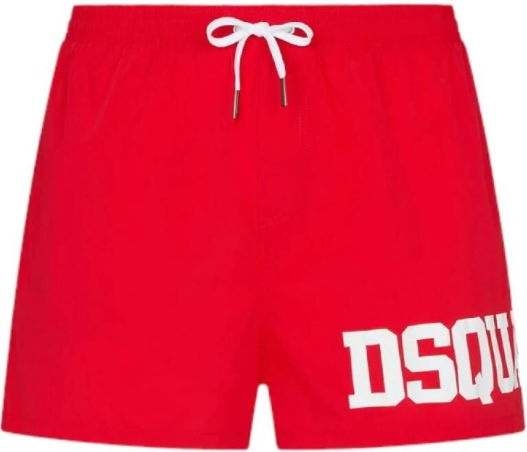 Dsquared2 Rode zee grafische zwembroek Red Heren - Foto 4