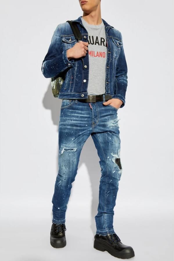 Dsquared2 Stijlvolle Kleding en Accessoires Gray Heren - Foto 4