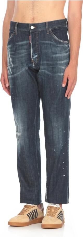Dsquared2 Blauwe Jeans Herfst Winter Collectie Blue Heren - Foto 6