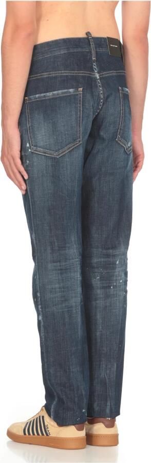 Dsquared2 Blauwe Jeans Herfst Winter Collectie Blue Heren - Foto 9