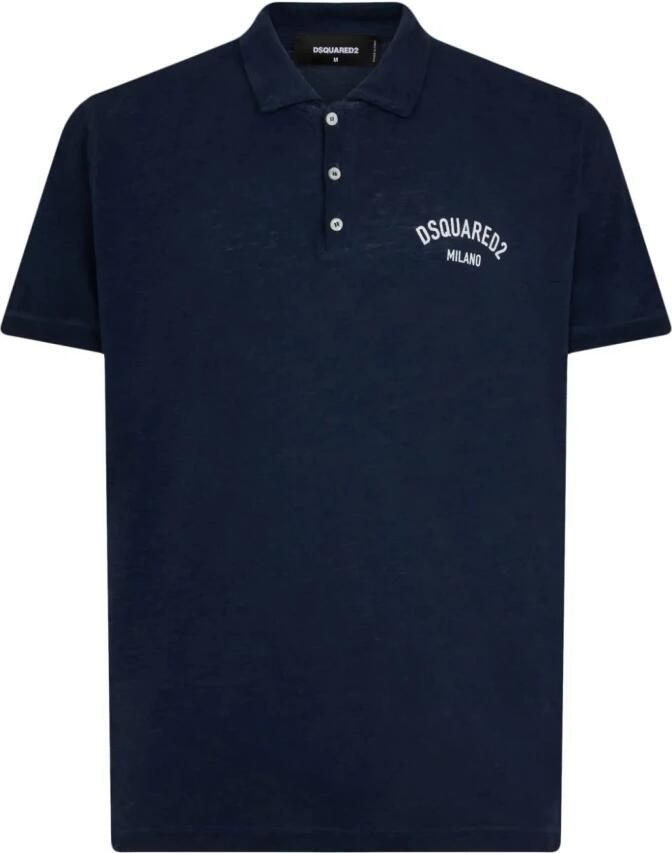 Dsquared2 Blauwe T-shirts & Polos voor mannen Blue Heren - Foto 2