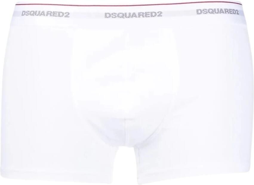 Dsquared2 Boxershorts met Logo-Tailleband Wit Set van Drie White Heren - Foto 3
