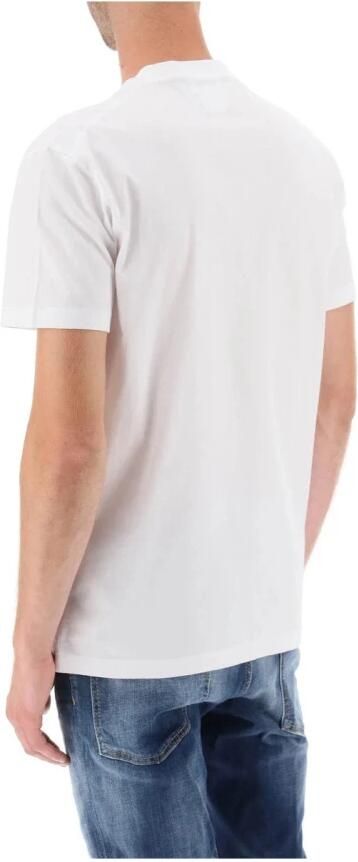 Dsquared2 Logo-Print Katoenen T-Shirt voor Heren White Heren - Foto 12