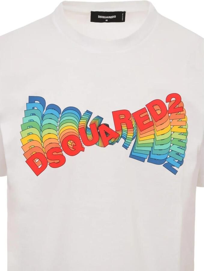 Dsquared2 Regular Fit T-shirt met korte mouwen White Heren - Foto 2