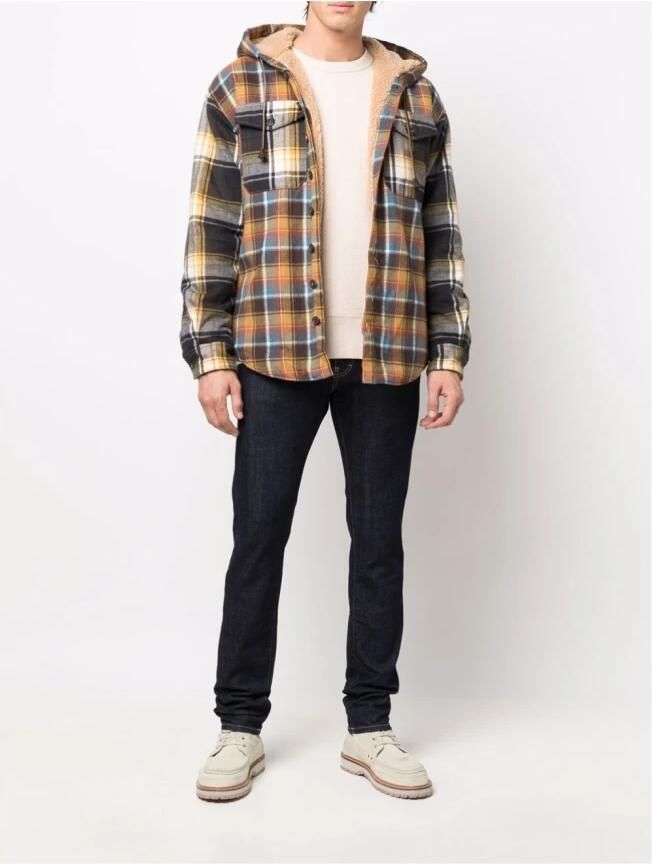 Dsquared2 Slim-Fit Donkerblauwe Jeans met Contrasterende Stiksels Blauw Heren - Foto 5