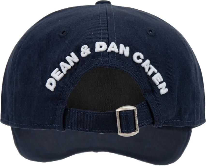 Dsquared2 Honkbalpet met geborduurd logo met reliëf Zwart Unisex - Foto 2