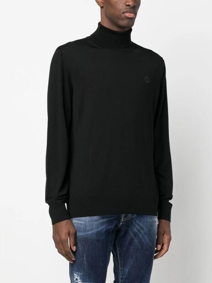 Dsquared2 Stijlvolle Pullover Trui voor Mannen Black Heren - Foto 3