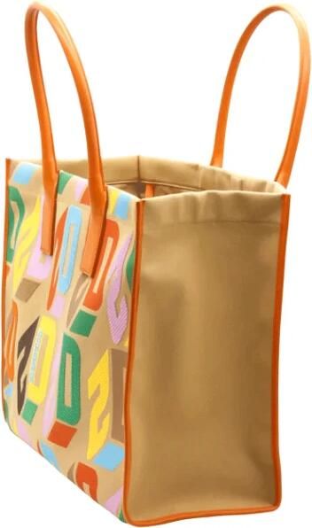 Dsquared2 Shoppers Shopping Small Canvas Stamp Monogram in meerkleurig - Foto 6