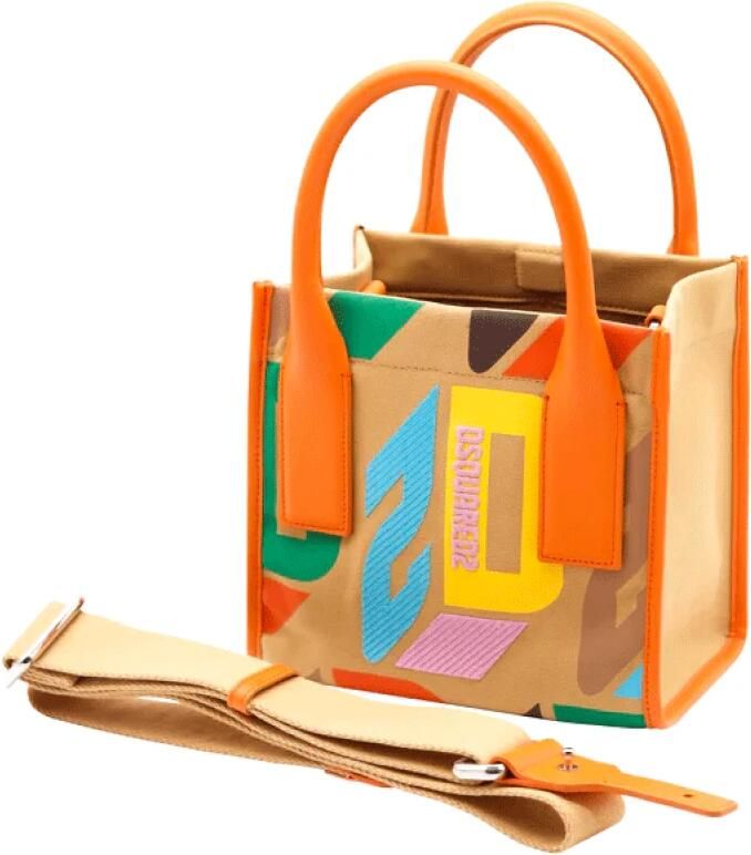 Dsquared2 Shoppers Shopping Small Canvas Stamp Monogram in meerkleurig - Foto 3