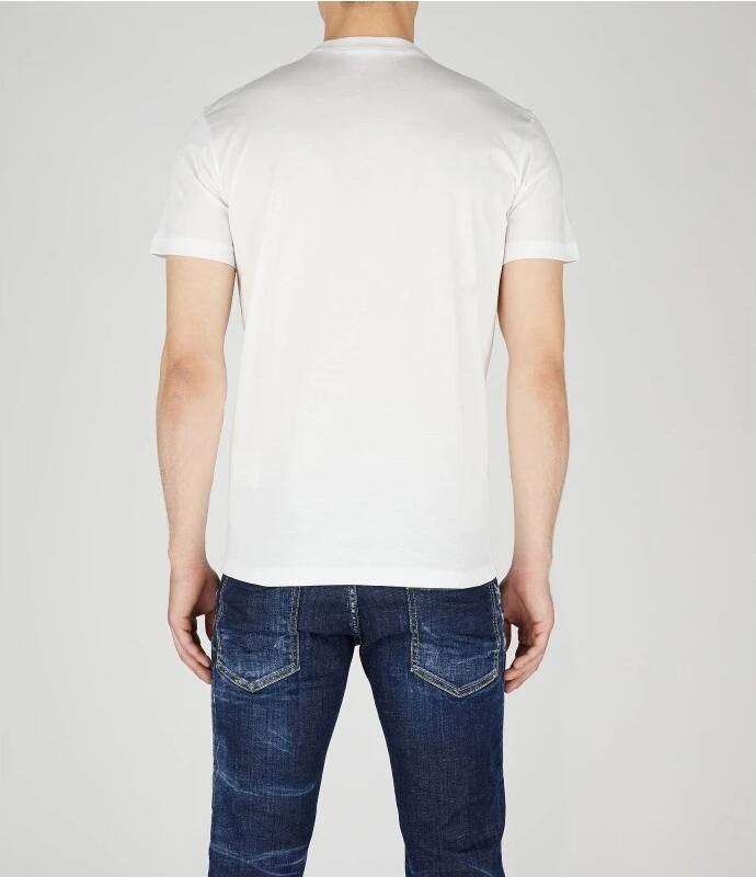 Dsquared2 Zwart Slim Fit Ronde Hals T-Shirt Black Heren - Foto 4