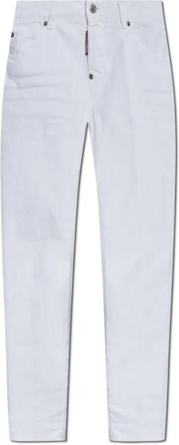Dsquared2 Slim fit jeans met labeldetail - Foto 2