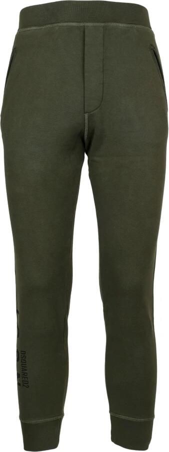 Dsquared2 Joggers Sweatpants Katoen Samenstelling Green Heren - Foto 4