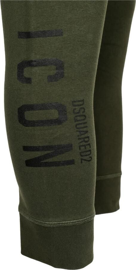 Dsquared2 Joggers Sweatpants Katoen Samenstelling Green Heren - Foto 3