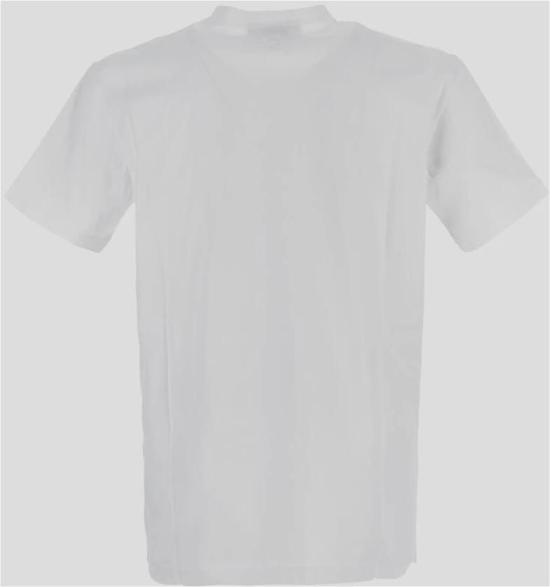 Dsquared2 Logo-Print Katoenen T-Shirt voor Heren White Heren