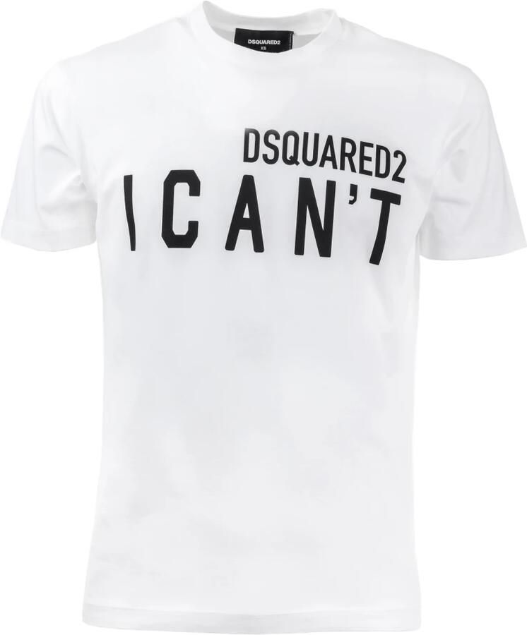 Dsquared2 Iconisch Katoenen T-Shirt voor Heren White Heren - Foto 3