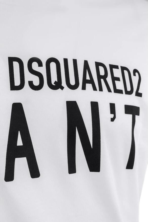 Dsquared2 Iconisch Katoenen T-Shirt voor Heren White Heren - Foto 2