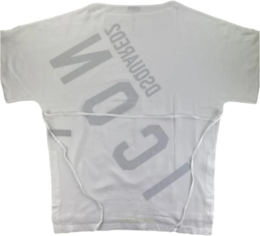 Dsquared2 Logo Icon Jurk voor Vrouwen White Dames - Foto 2