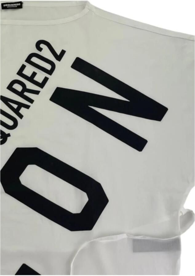 Dsquared2 Logo Icon Jurk voor Vrouwen White Dames - Foto 3