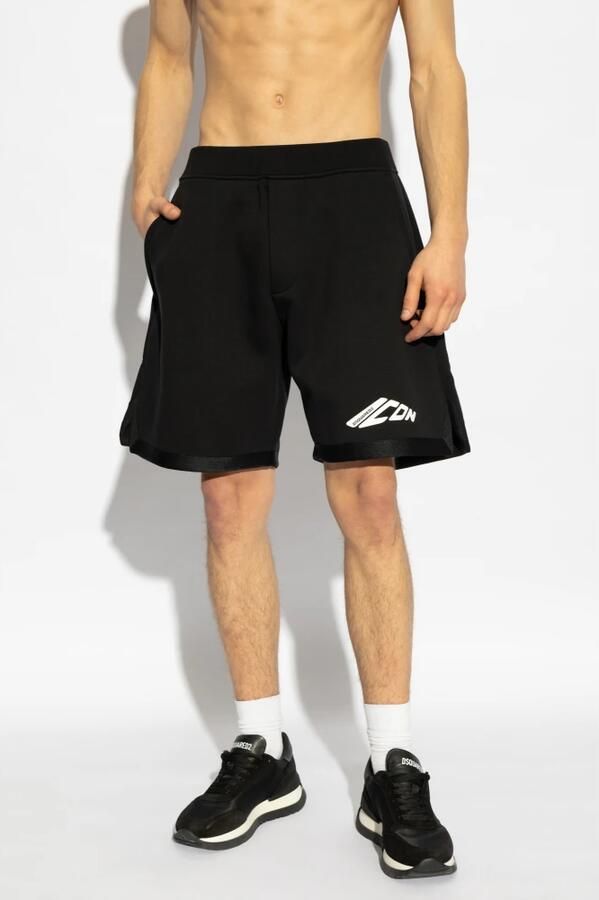 Dsquared2 Sweatshorts met elastische band - Foto 5