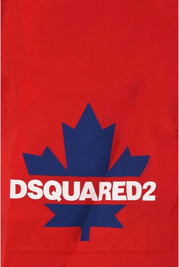 Dsquared2 Rode Sea Kleding Model D7B5F5600 Red Heren