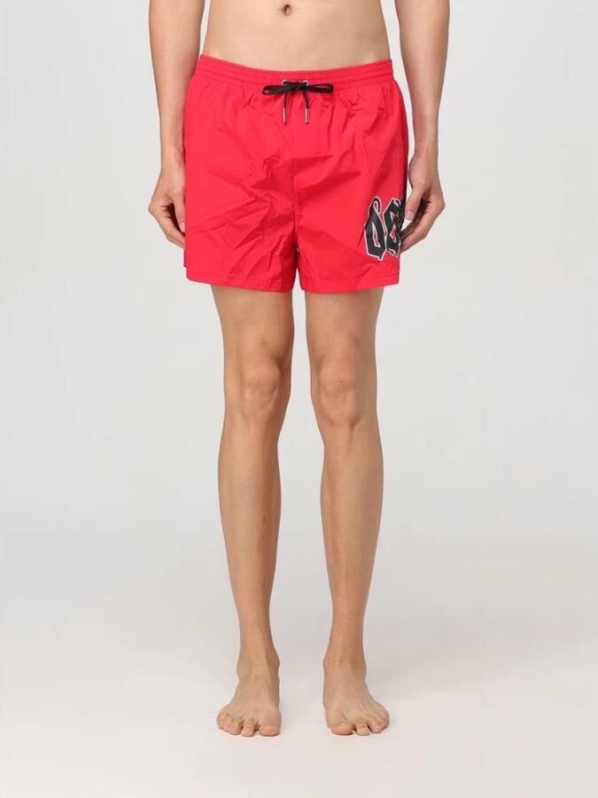 Dsquared2 Rode Sea Clothing Boxer Midi Red Heren - Foto 2