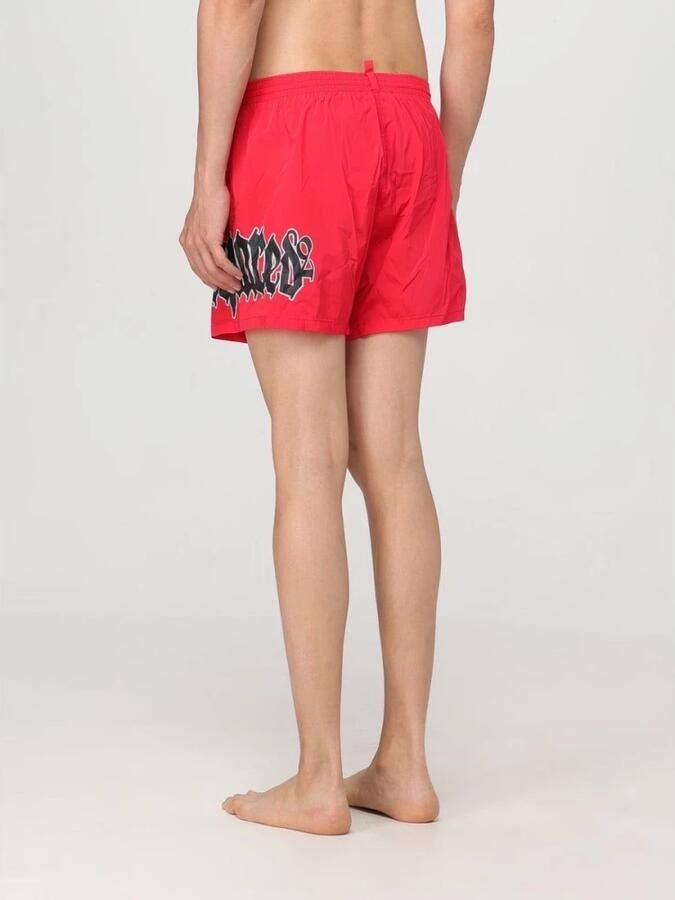 Dsquared2 Rode Sea Clothing Boxer Midi Red Heren - Foto 3