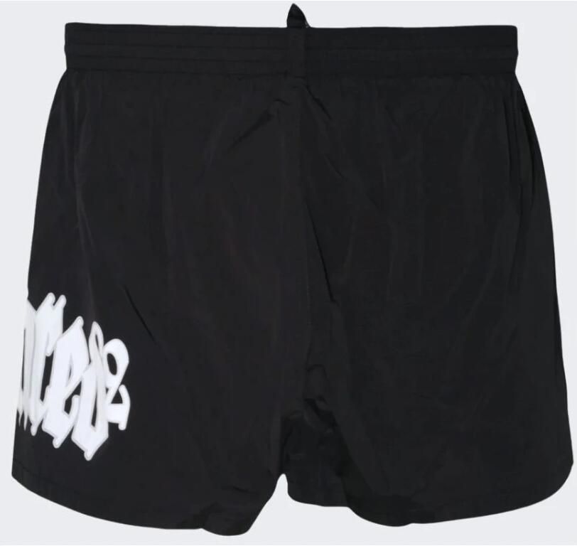 Dsquared2 Zwart Zeekleding Boxer Midi Black Heren - Foto 3