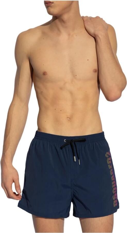 Dsquared2 Navy Blue Zwemkleding Blue Heren - Foto 2