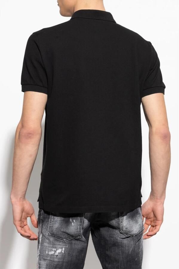 Dsquared2 Zwart Polo T-Shirt met knoopsluiting Black Heren - Foto 9