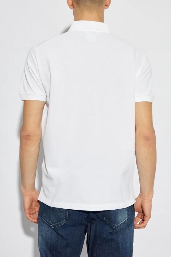 Dsquared2 Monogram Katoenen Poloshirt met Klassieke Kraag White Heren - Foto 6