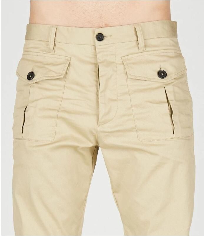 Dsquared2 Stoffen broek met knoop- en ritssluiting - Foto 3