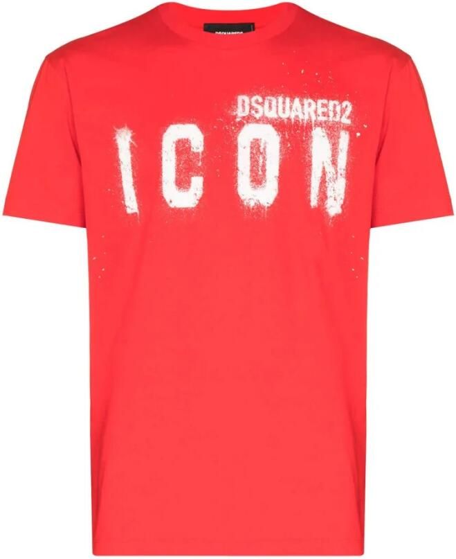 Dsquared T-shirt Korte Mouw T-SHIRT S79GC0039 RED - Foto 2