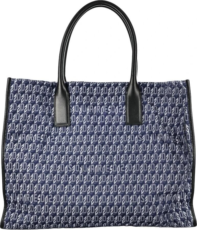 Dsquared2 Schoudertas Zwart Leer Crossbody Blue Dames - Foto 3