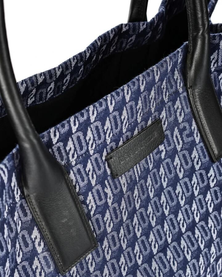Dsquared2 Schoudertas Zwart Leer Crossbody Blue Dames - Foto 4
