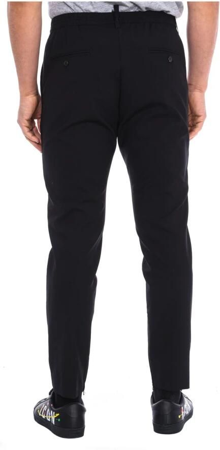 Dsquared2 Sportieve Wollen Trainingsbroek Black Heren - Foto 2