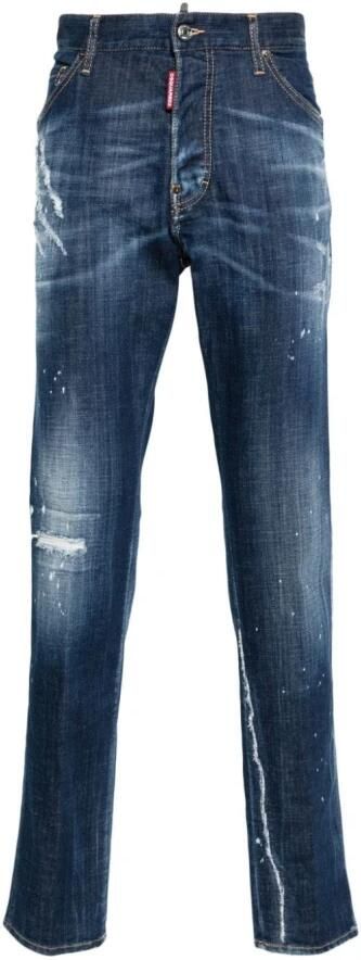 Dsquared2 Blauwe Jeans Herfst Winter Collectie Blue Heren - Foto 5