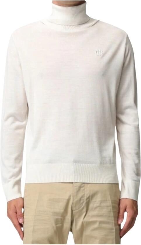 Dsquared2 Stijlvolle Pullover Trui voor Mannen White Heren