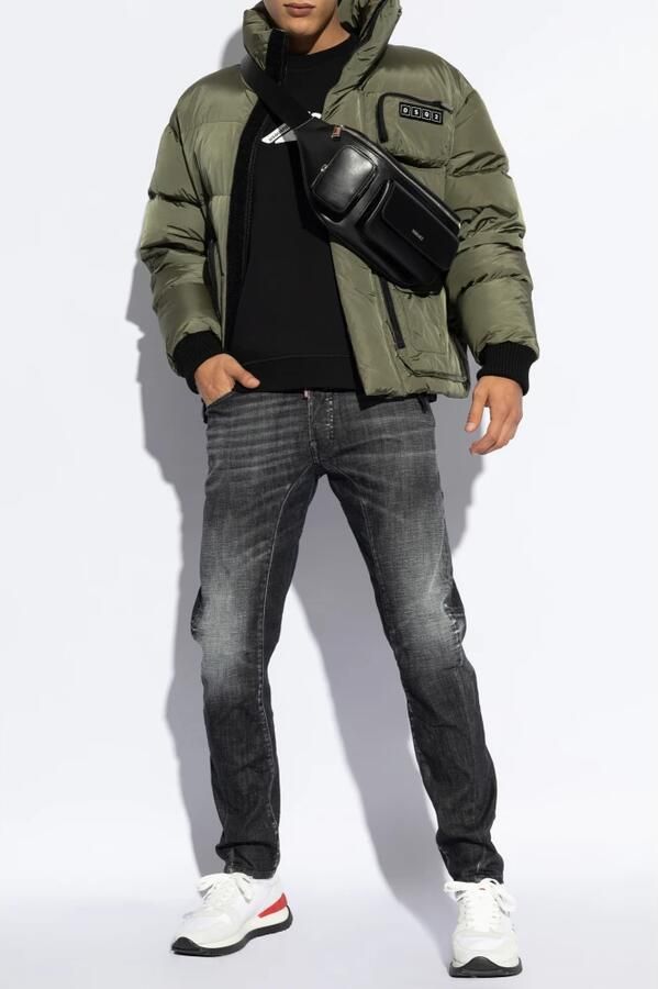 Dsquared2 Zwarte Sweater Nieuw Icon Girocollo Black Heren - Foto 6